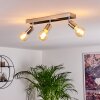 Tulla Ceiling Light matt nickel, 3-light sources
