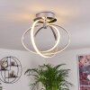 Maluma Ceiling Light chrome, 1-light source
