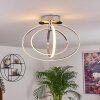 Maluma Ceiling Light chrome, 1-light source