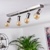 Tulla Ceiling Light matt nickel, 4-light sources