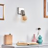 Tulla Wall Light matt nickel, 1-light source