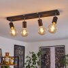 Tulla Ceiling Light black, 4-light sources