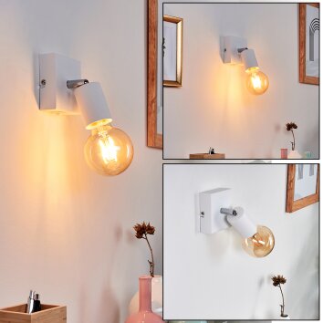 Tulla Wall Light white, 1-light source