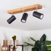 Zuoz Ceiling Light Light wood, 3-light sources