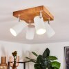 Zuoz Ceiling Light Light wood, 4-light sources