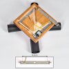 Zuoz Ceiling Light Light wood, 4-light sources