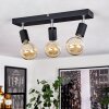 Tulla Ceiling Light black, 3-light sources