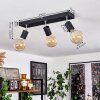 Tulla Ceiling Light black, 3-light sources