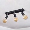 Tulla Ceiling Light black, 3-light sources