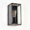 Hamra Outdoor Wall Light black-gold, 1-light source