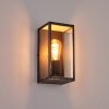Hamra Outdoor Wall Light black-gold, 1-light source