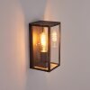 Hamra Outdoor Wall Light black-gold, 1-light source