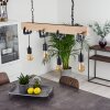 Hautahi Pendant Light Light wood, black, 4-light sources