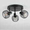 Pipisu Ceiling Light black, 3-light sources