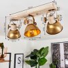 Orny Ceiling Light bronze, Light wood, 3-light sources