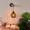 Sunasau Wall Light Light wood, black, 1-light source