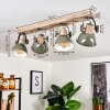 Orny Ceiling Light green, Light wood, 4-light sources