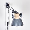 Orny Wall Light grey, Light wood, 1-light source