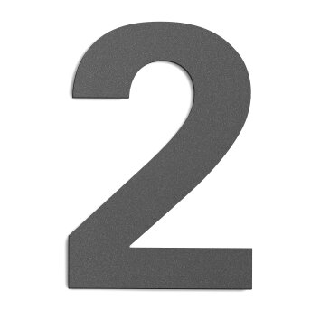 CMD house number anthracite