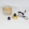Paeni Table lamp amber, 1-light source
