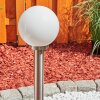 Enara outdoor path light matt nickel, 1-light source
