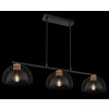 Globo VITIANO Pendant Light brown, black, 3-light sources