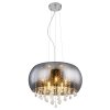 Globo KALLA Pendant Light chrome, 5-light sources