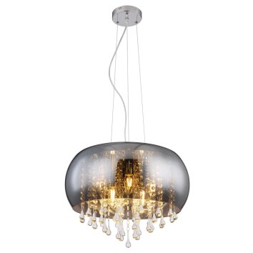 Globo KALLA Pendant Light chrome, 5-light sources