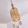 Paeni Pendant Light gold, brass, black, 1-light source