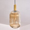 Paeni Pendant Light gold, brass, black, 1-light source