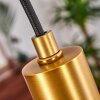 Paeni Pendant Light gold, brass, black, 1-light source