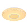 Globo KLEMENS Ceiling Light LED white, 2-light sources, Remote control, Colour changer