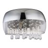 Globo KALLA Wall Light chrome, 2-light sources