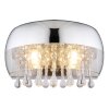 Globo KALLA Wall Light chrome, 2-light sources