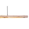 Globo MELLA Pendant Light LED Light wood, black, 1-light source