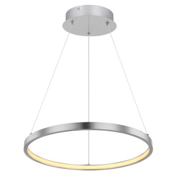 Globo RALPH Pendant Light LED matt nickel, 1-light source