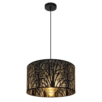 Globo BARZI Pendant Light black, 1-light source