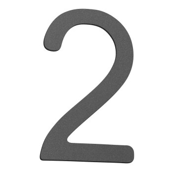 CMD house number anthracite