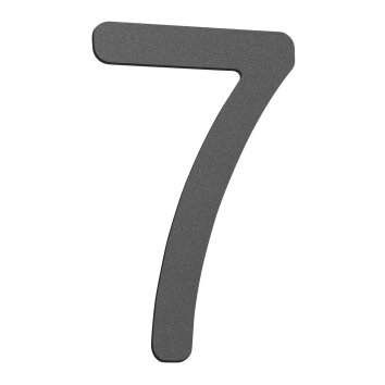 CMD house number anthracite