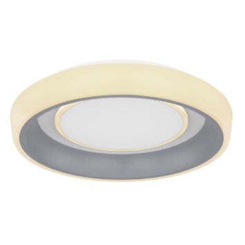 Globo TABANO Ceiling Light LED white, 1-light source, Remote control