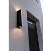 Lutec LEO Outdoor Wall Light LED black, 2-light sources