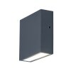 Lutec GEMINI Outdoor Wall Light LED anthracite, 1-light source