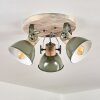 Orny Ceiling Light green, Light wood, 3-light sources