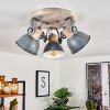 Orny Ceiling Light grey, Light wood, 3-light sources