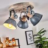 Orny Ceiling Light grey, Light wood, 3-light sources