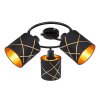Globo BEMMO Ceiling Light black, 3-light sources