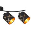 Globo BEMMO Ceiling Light black, 4-light sources