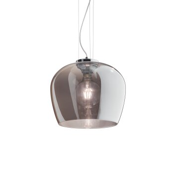 Ideallux BLOSSOM Pendant Light chrome, 1-light source