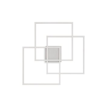 Ideallux FRAME-2 Ceiling Light LED white, 1-light source