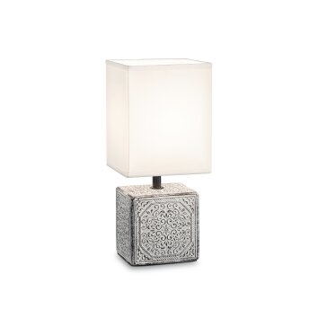 Ideallux KALI-1 Table lamp grey, white, 1-light source